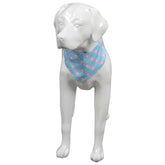 Movie Barbie 2023 Barbie Pink And Blue Printed Scarf Dogs Pet Outfits Cosplay Costume Suit